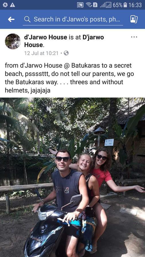 Ostello D'Jarwo House Batukaras Esterno foto